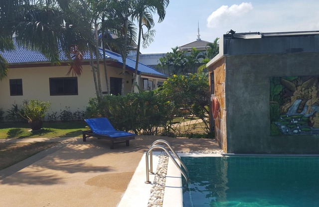 Charming studio pool private terrace sea beach golf luxury residence
