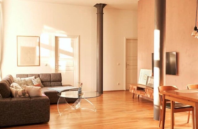 Cityloft - Zentrum 100qm 3-raum Parkplatz Netflix
