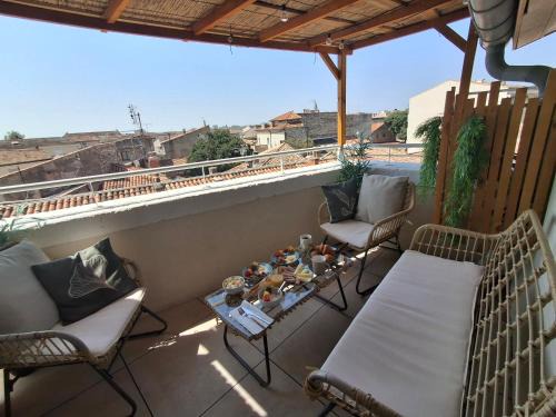 Cocoo'Nimes avec terrasse