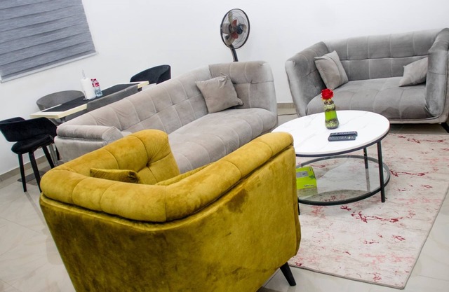 Cosy furnished 2-bedroom apartment in Fidjrosse Akogbato (Cotonou, Benin)
