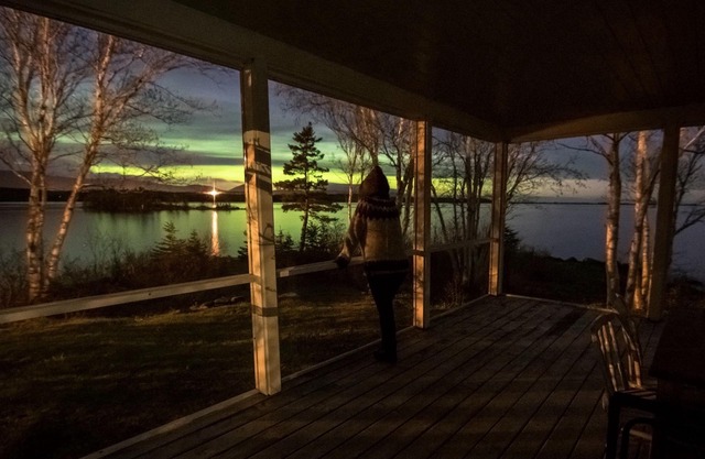 Cottage surrounded by splendor