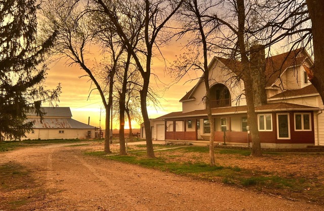 Country life secluded in an all original Victorian home. Breathtaking porch view