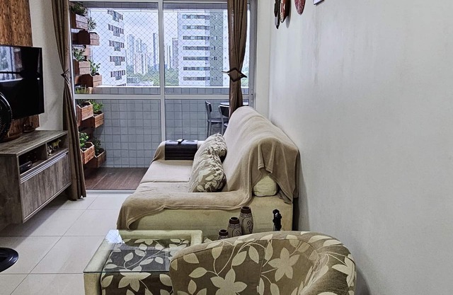 Cozy and airy environment.