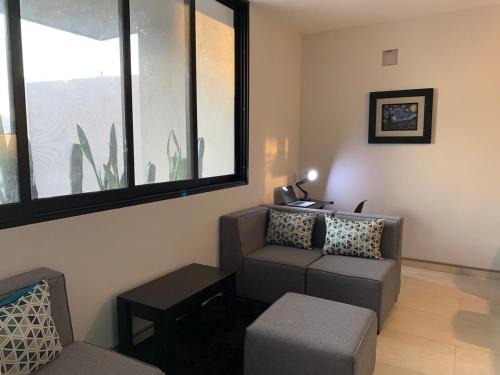 Cozy apartment equipped and with work area