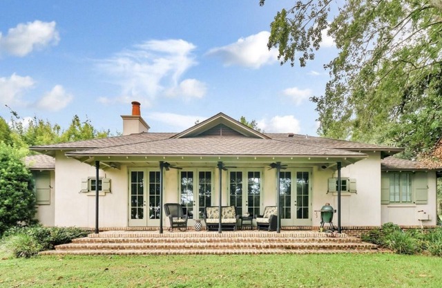 Cozy, French Cottage with Fishing Pier and Sunset View on Dog River