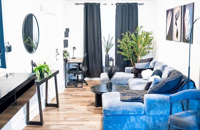 Cozy Grey Haven Apartment