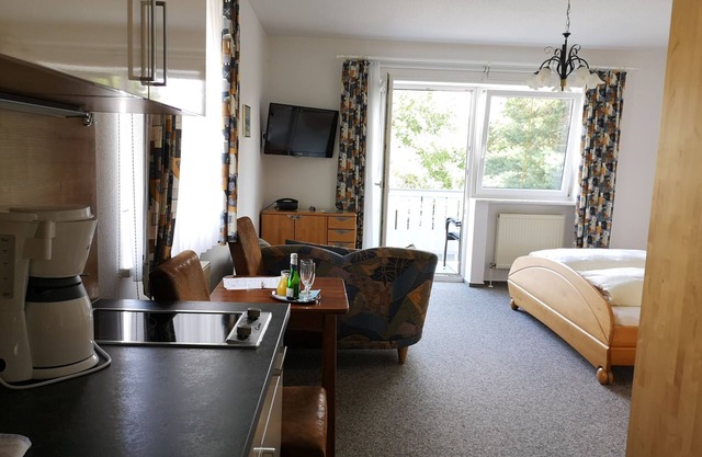 Cozy single apartment (28m2) with balcony/terrace