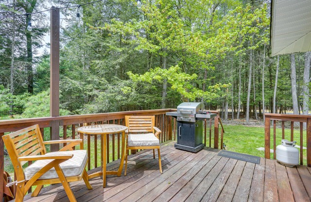 Cozy Swan Lake Apt w/Grill + Private Yard