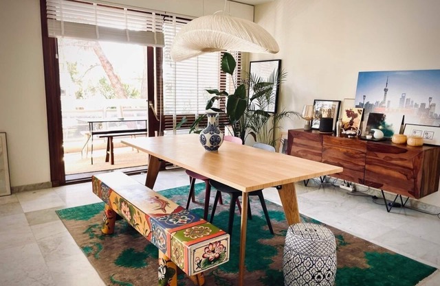 Design 110m² 2BR, Terrace & Parking, Near Center