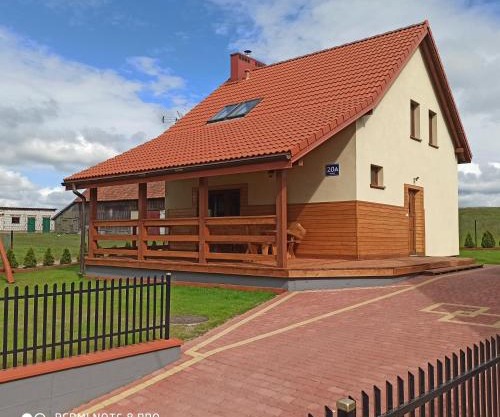 Domek letniskowy na Mazurach nad Jeziorem Gawlik
