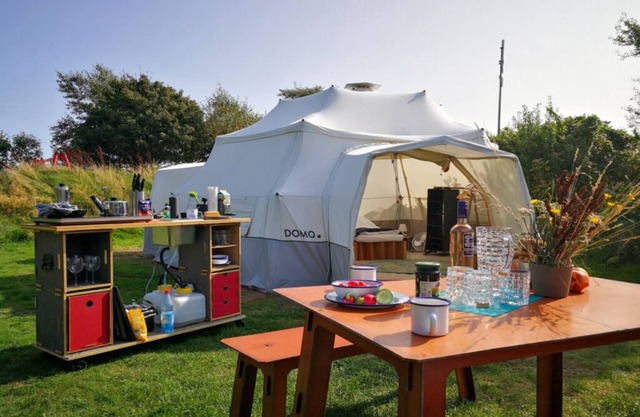 DOMO CAMP SYLT - DOMO Glamping tent for 2P - 4P with Fully equiped kitchen