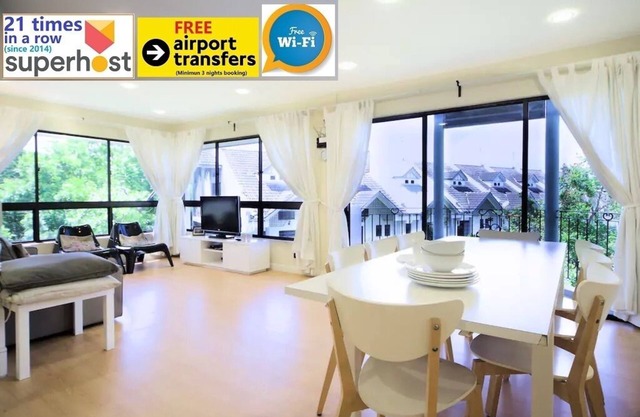 (E3) Duplex 4-Room, 3-bath, 1 Kitchen Apartment (1500 Sq ft)