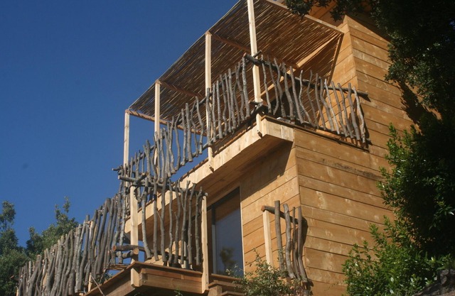 Ecolodge en bois au cœur du maquis corse - Cabane San Petrone