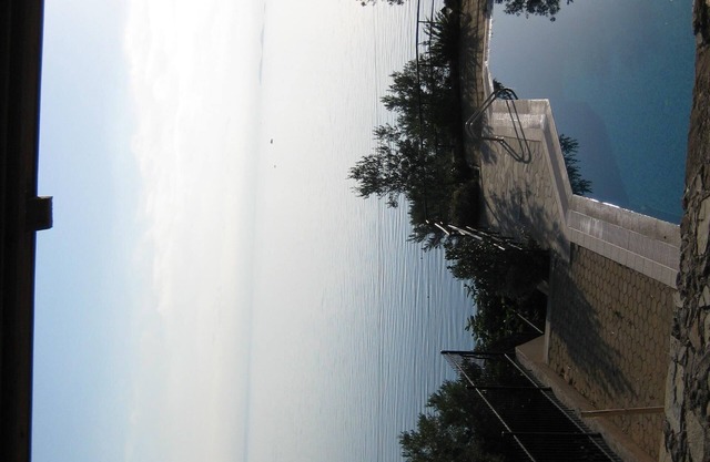 Elegant villa with private beach, pool, barbecue, sauna, jacuzzi and herb garden