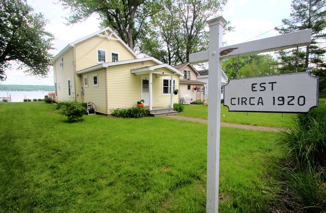 Enjoy a beautiful view of Chautauqua Lake at 3314 Highland Ave. in Ashville, NY!