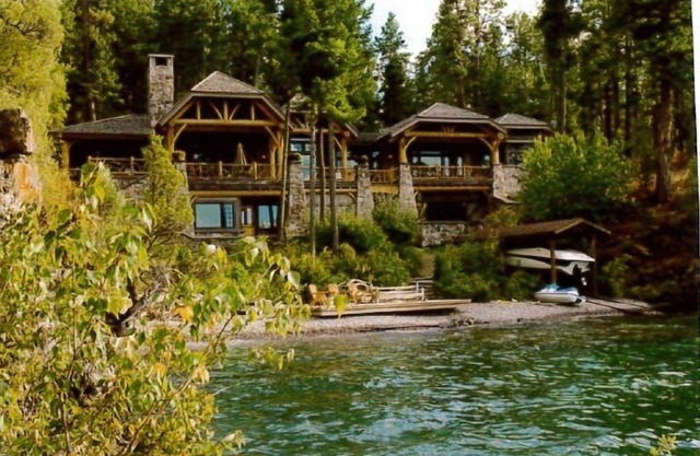 Enjoy lodge style private luxury with a secluded beach and cove.