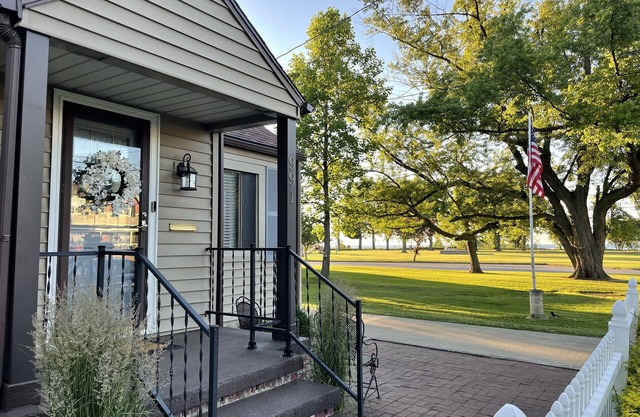 Enjoy the breathtaking Lake Erie sunsets at our family-friendly property.