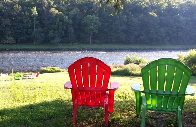 ESCAPE-REFRESH-Large Riverfront Estate-Pristine, Private, Fresh Air-90miles GWB