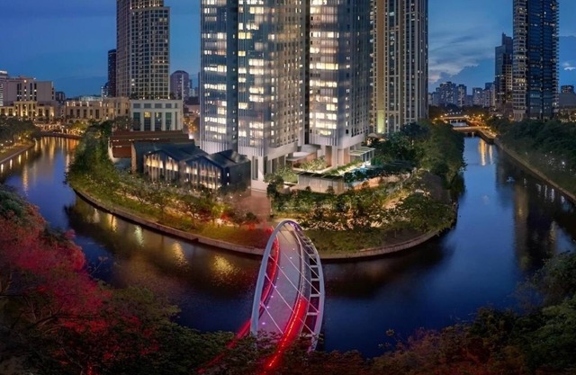 Executive 1BR | at Robertson Quay | 200 m from Havelock MRT |