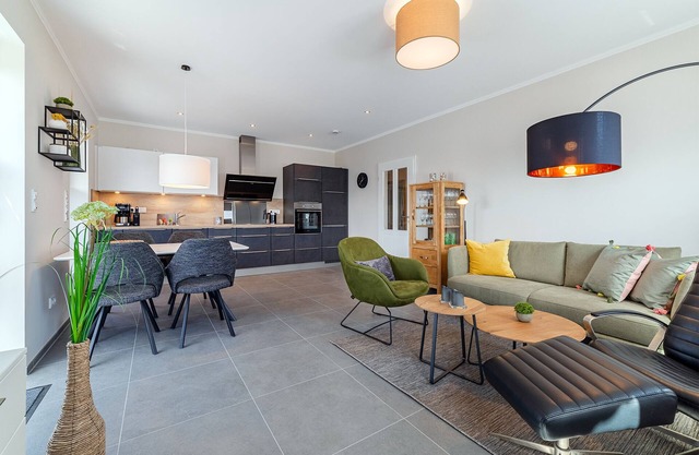Exklusive Ferienwohnung "feerjenkoje" - Moderner Komfort in Zentraler Lage