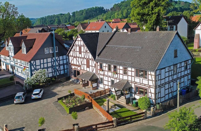 Ferienhaus mit Sauna bei Ober-Waroldern
