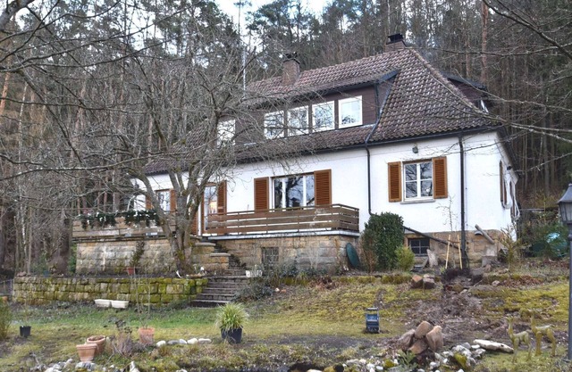 Ferienhaus mit Garten in Weißenbrunn