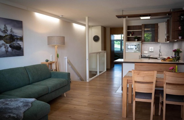 Ferienwohnung für 4 Personen mit Balkon und Küche