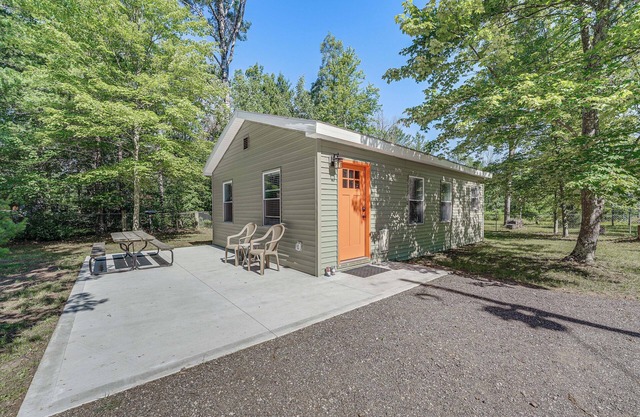 Fire Pit & Patio: Pet-Friendly Cabin in Idlewild!