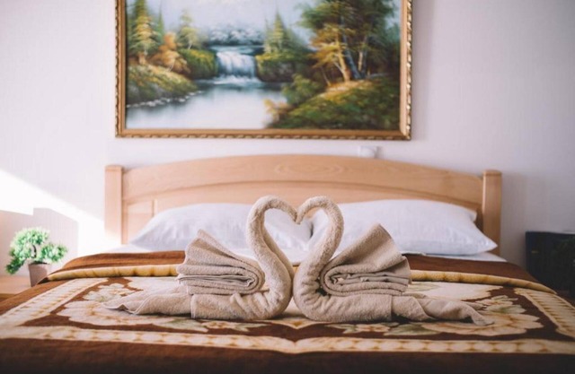 Four bedded studio with partial sea view