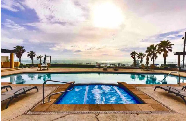 Front Beach Condo in the heart of Rosarito! All the action is steps away!