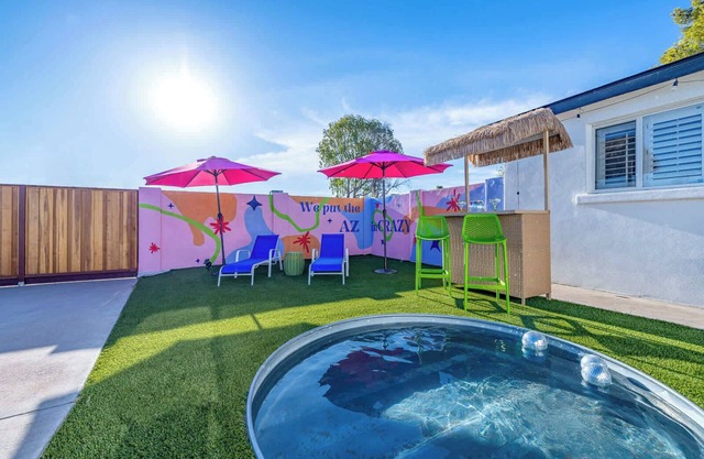 Fun Themed Home With Games and Cowboy Pool