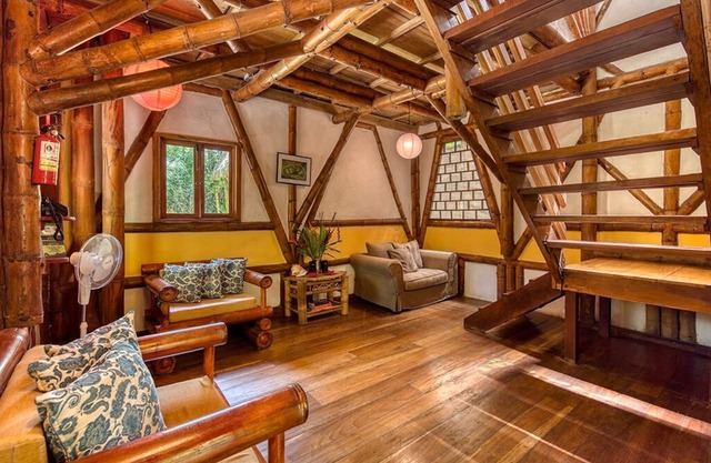 Garden House is located on a Beach front property