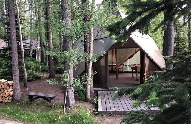 Glacier National Park, family cabin. Southern border off US Highway 2