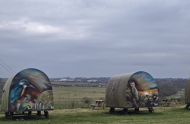 Glamping Pod, Country View & Communal Facility