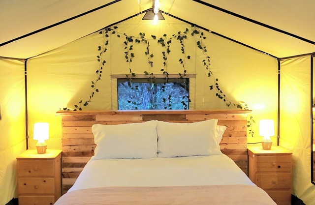 Glamping Tent in The Woods