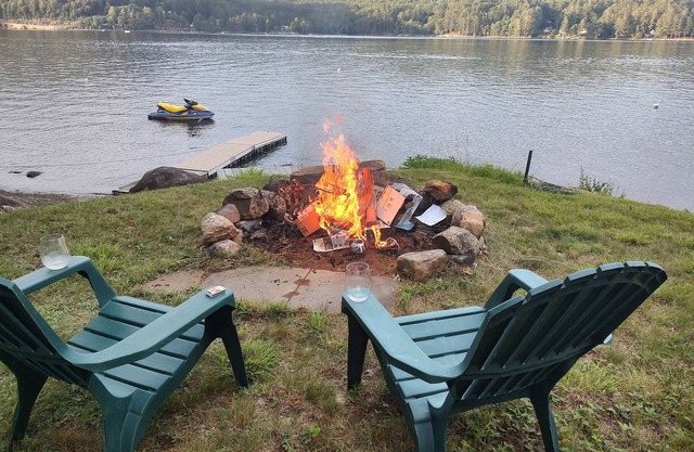 Gorgeous lake view