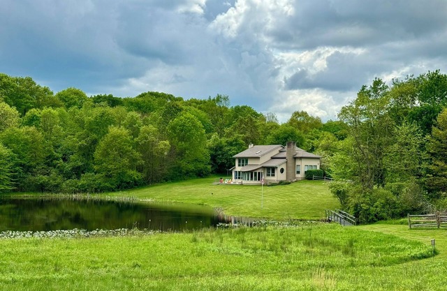 Gorgeous Rural Escape on 14 Acres with Pond