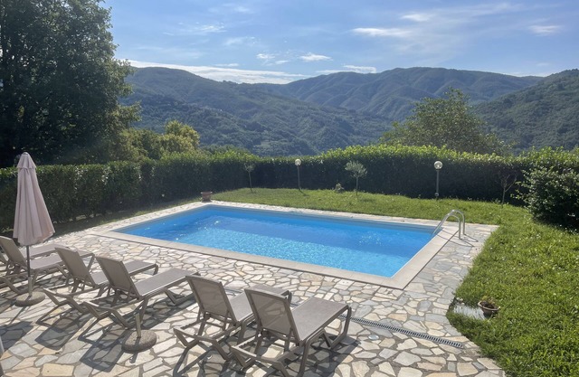 Gorgeous traditional stone villa with private pool and stunning mountain views
