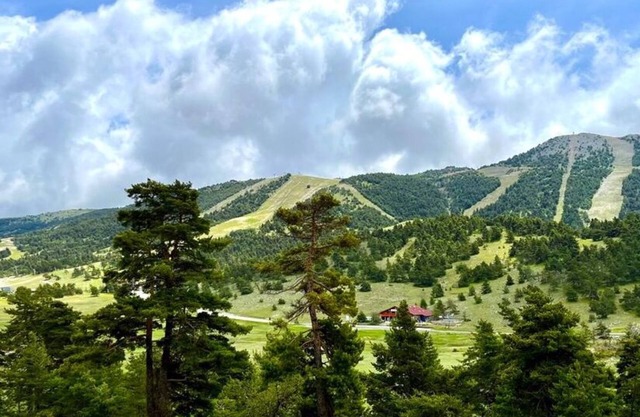 Grand Studio Plein sud Piste view