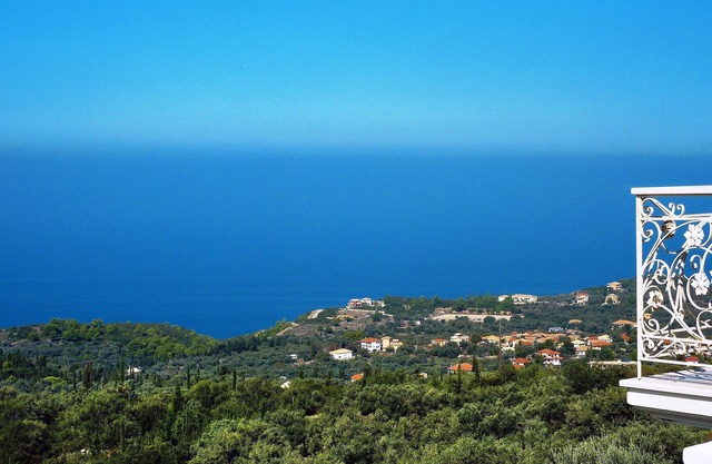Grand Villa with Private Pool - with Panoramic View, Art Blue Villas