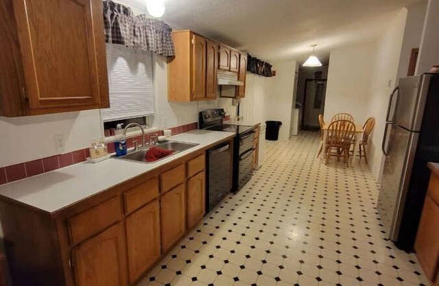 Grandma's house is roomy inside and out. You'll feel right at home.