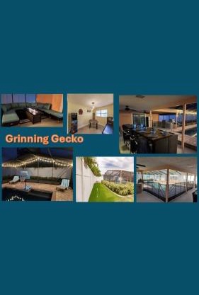 Grinning Gecko 4Bdr3Bath w NEW ADU, Heated Salt Pool, Indoor-Outdoor Kitchen, Putting Green, Bocce Court-Within 6 miles of AMI