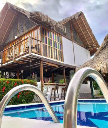 Habitación doble con piscina en Palomino