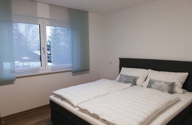 High-quality vacation apartment with two bedrooms suitable for wheelchair users
