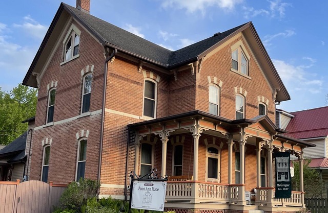 Historic home on the Mississippi River; Families and friends gather here