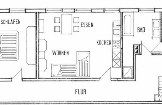 Holiday apartment Bernlohe for 1 - 4 persons with 1 bedroom - Holiday apartment