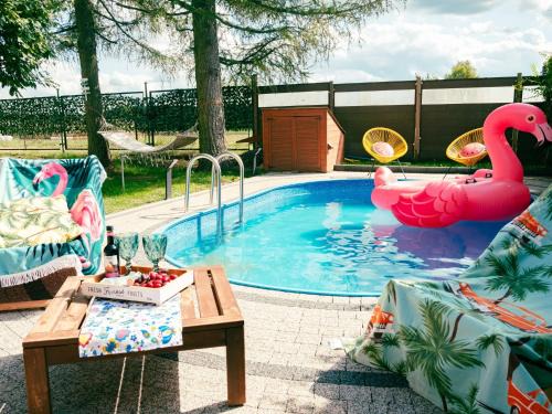 Holiday Home in Kashubia with Pool & Sauna