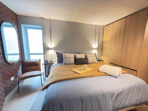 HOM I Departamento con Terraza Piso1 2PAX
