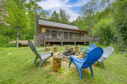 Hot Tub, Fire Pit Waynesville Getaway Near Hiking