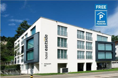 Hotel Eastside (free parking garage)